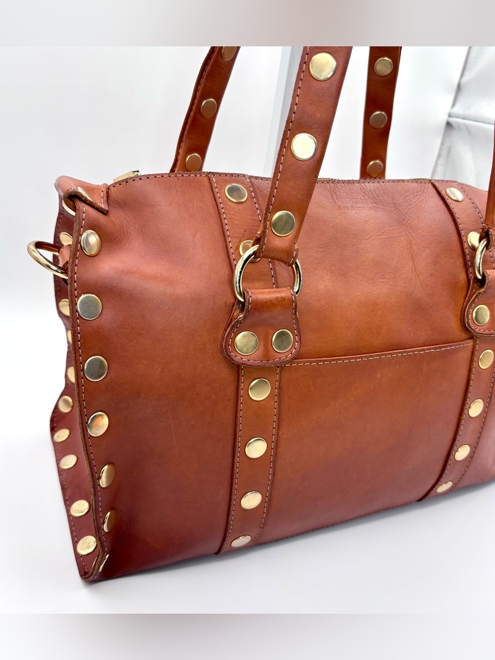 Hammitt Westwood Bag w/ Distinctive Gold-tone Studded Hardware - Picture 2 of 16